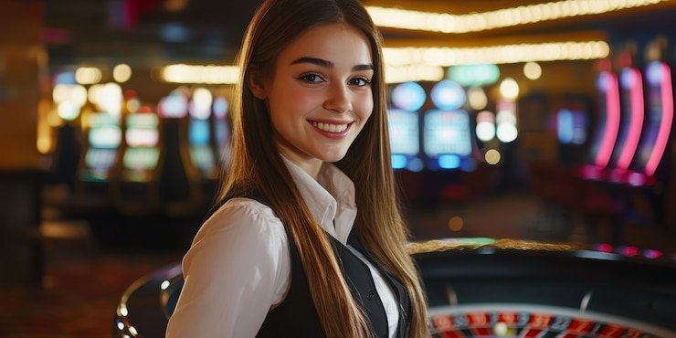 Antarmuka Texas Hold'em Bonus di ponsel borneojitu dengan kartu dan kontrol taruhan